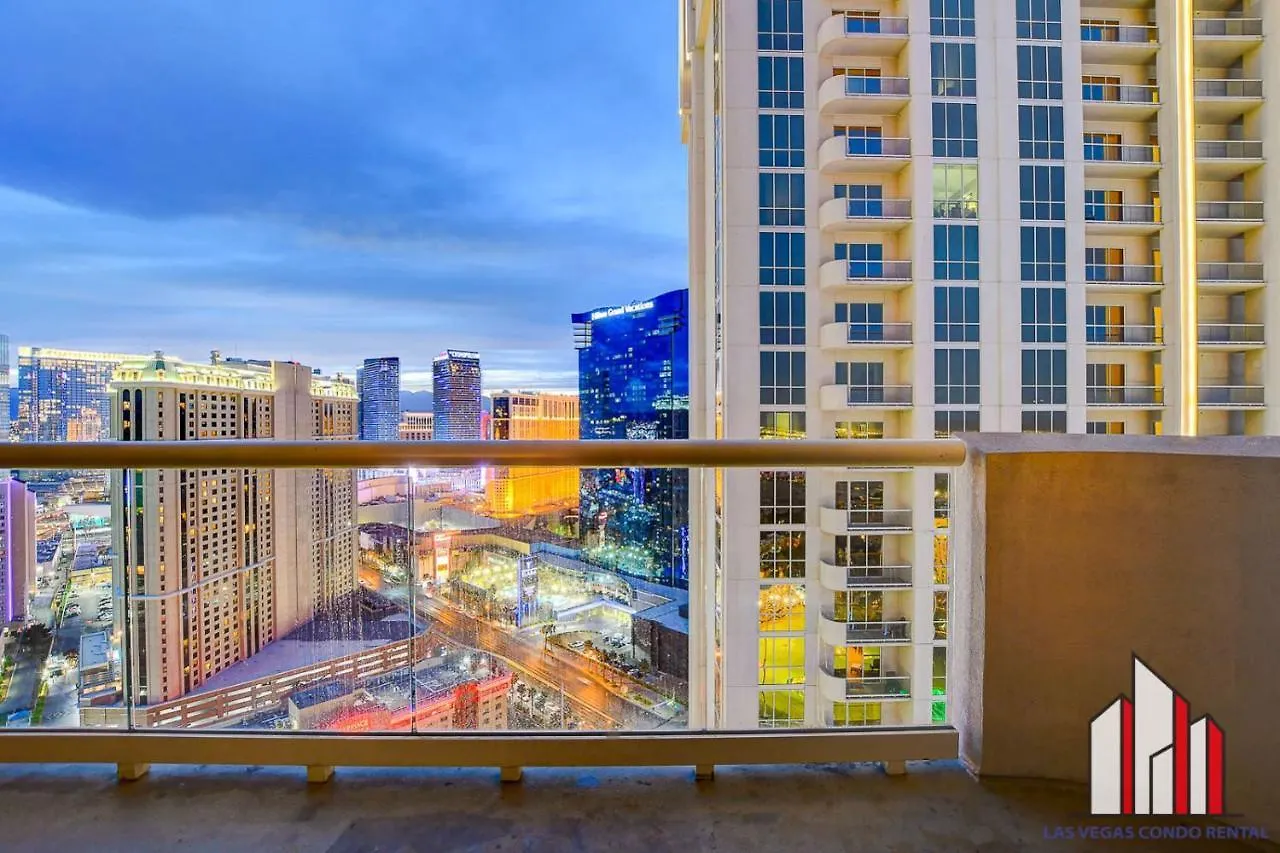 Mgm Signature-30-721 1Br2Ba F1 Strip View Balcony Las Vegas Сasa de vacaciones
