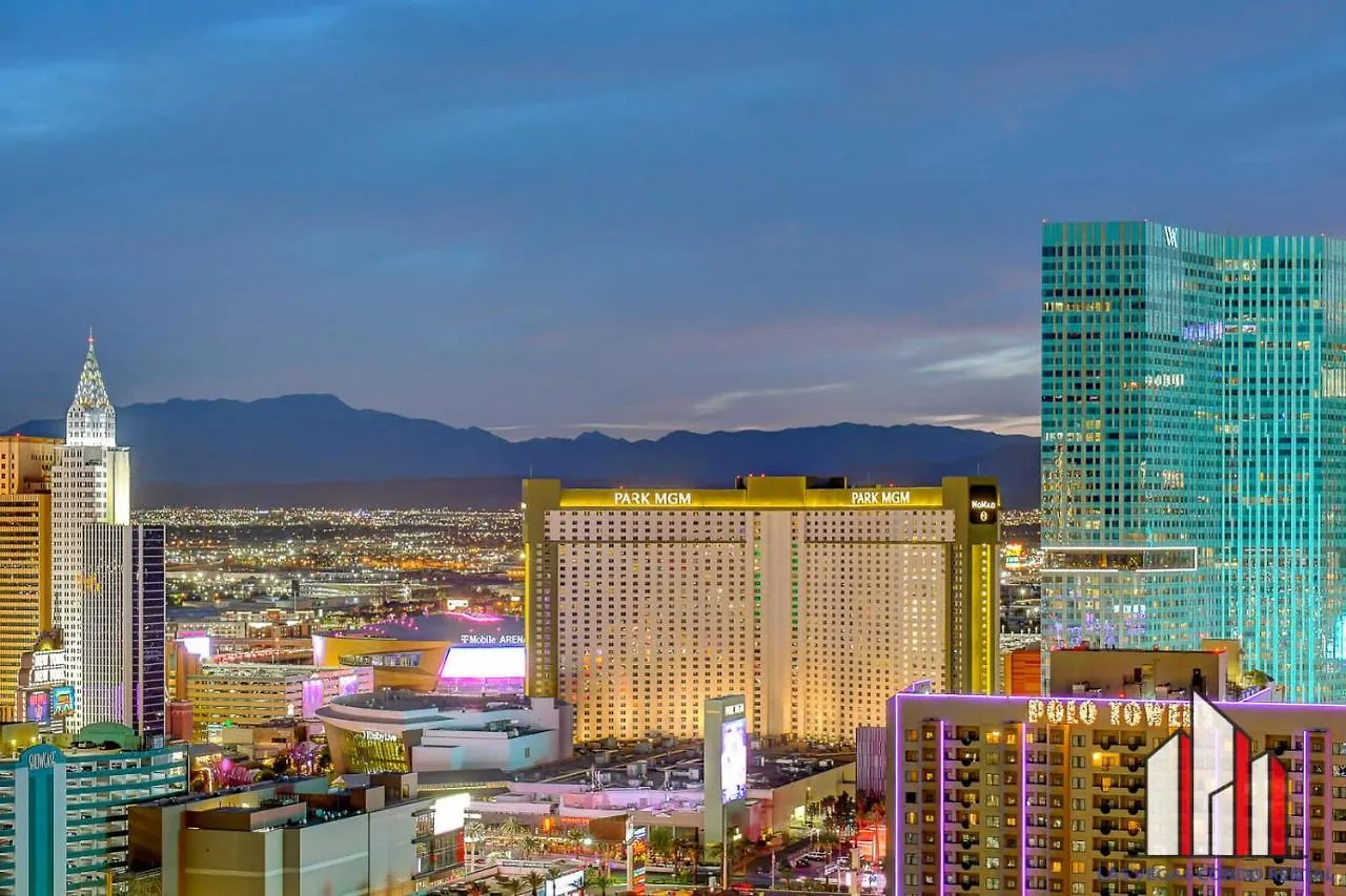 Mgm Signature-30-721 1Br2Ba F1 Strip View Balcony Las Vegas Сasa de vacaciones
